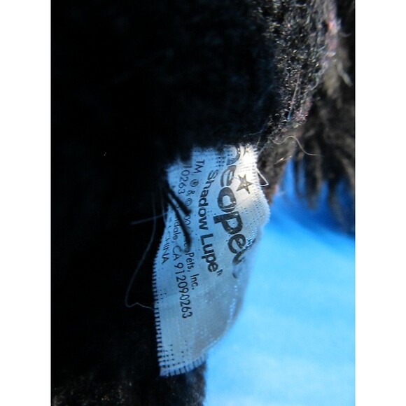 NEOPETS Lot of 2 Black Shadow Lupe Wolf 7" & Blue Acara 6" Stuffed Animal Plush - Picture 15 of 15